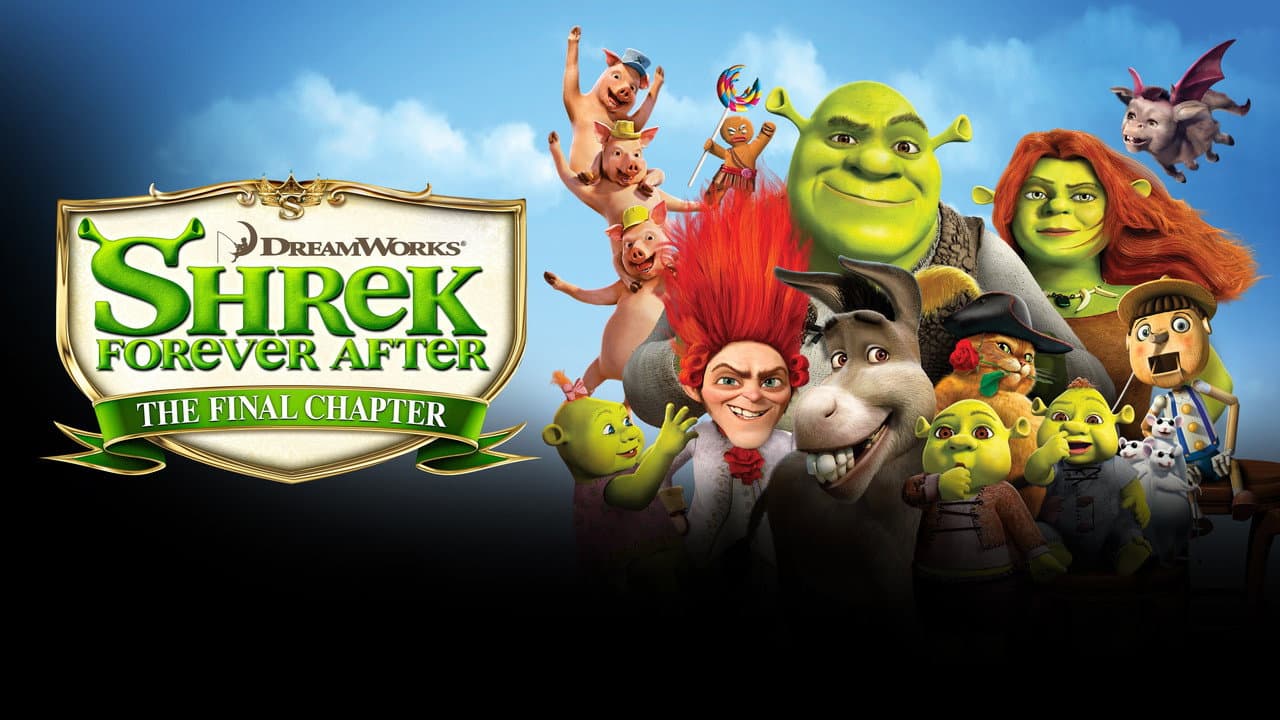 Shrek Forever After — backdrops with title 5