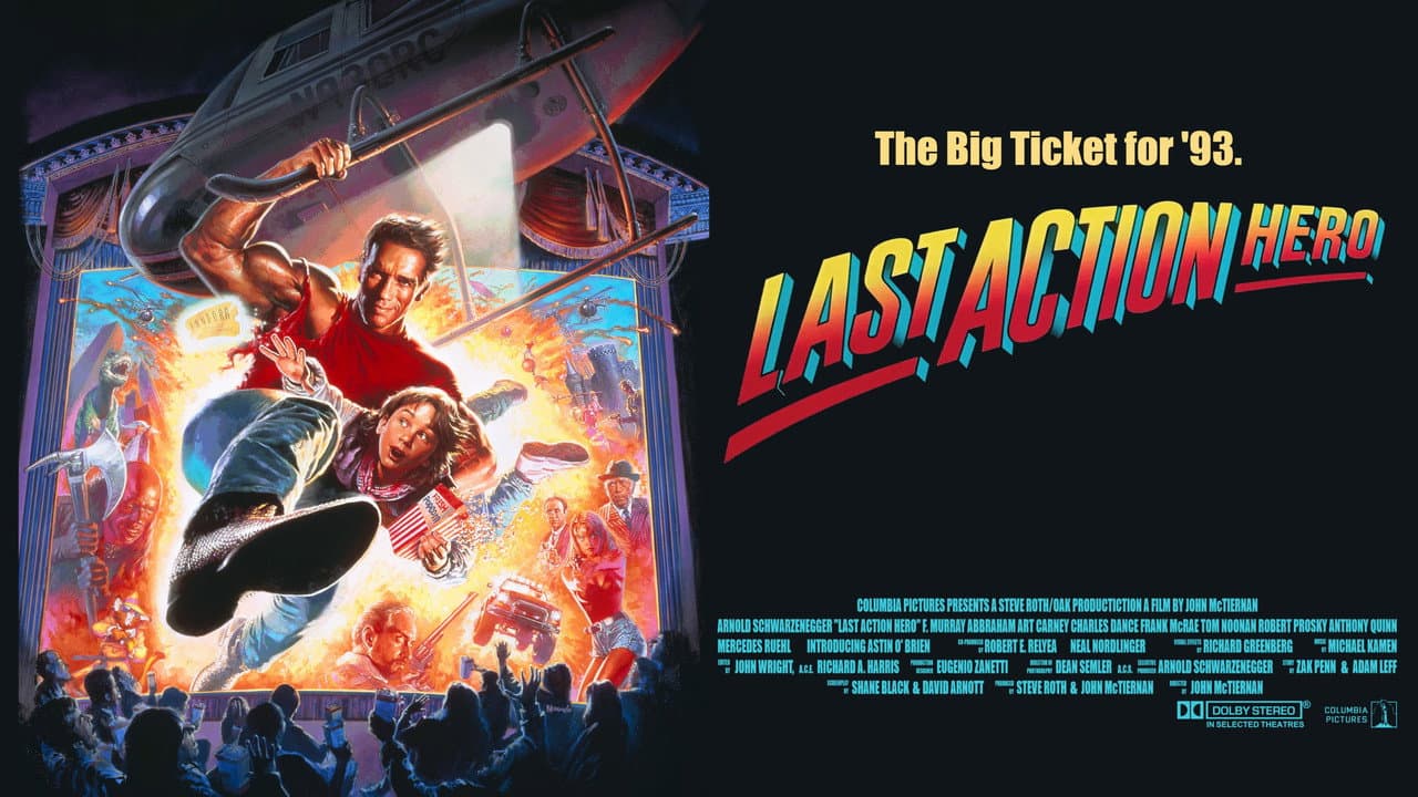 Last Action Hero — backdrops with title 7