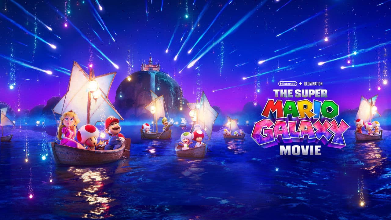 The Super Mario Galaxy Movie — backdrops with title 8