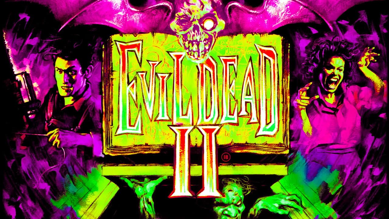 Evil Dead II — backdrops with title 5
