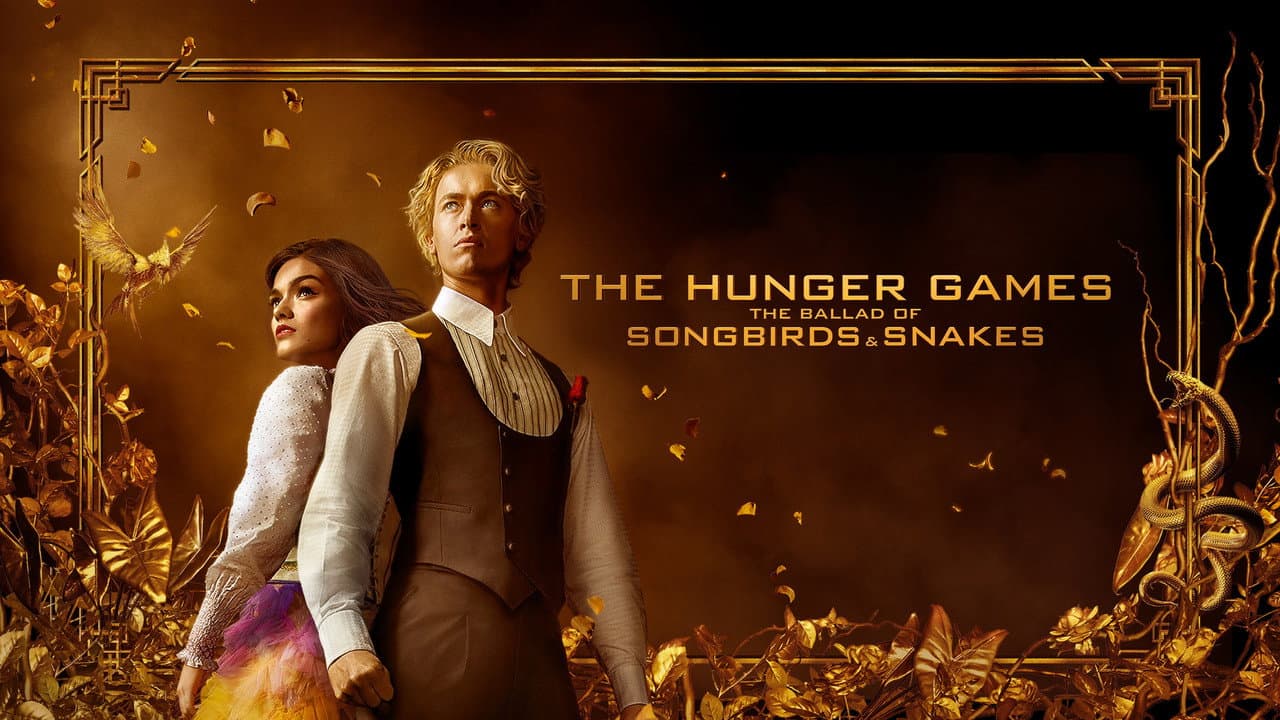 The Hunger Games: The Ballad of Songbirds & Snakes — backdrops with title 5
