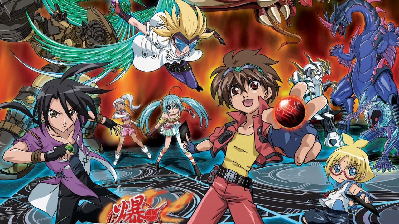 Bakugan Battle Brawlers — backdrops with title 4