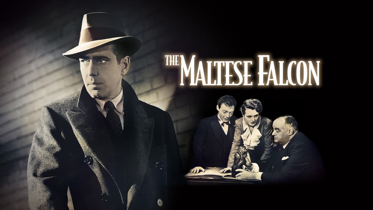 The Maltese Falcon — backdrops with title 1
