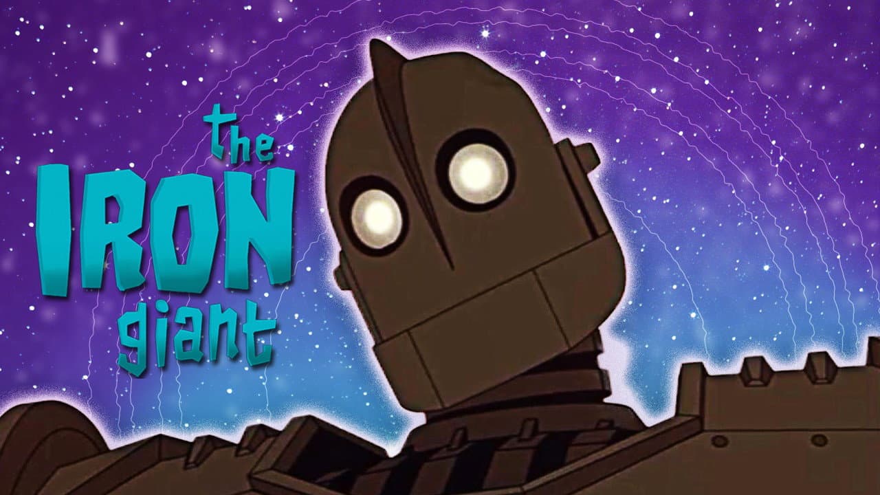 The Iron Giant — backdrops with title 5