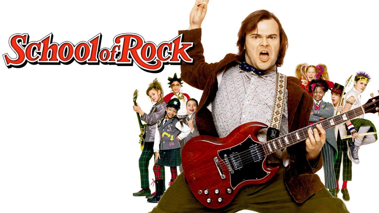 The School of Rock — backdrops with title 1
