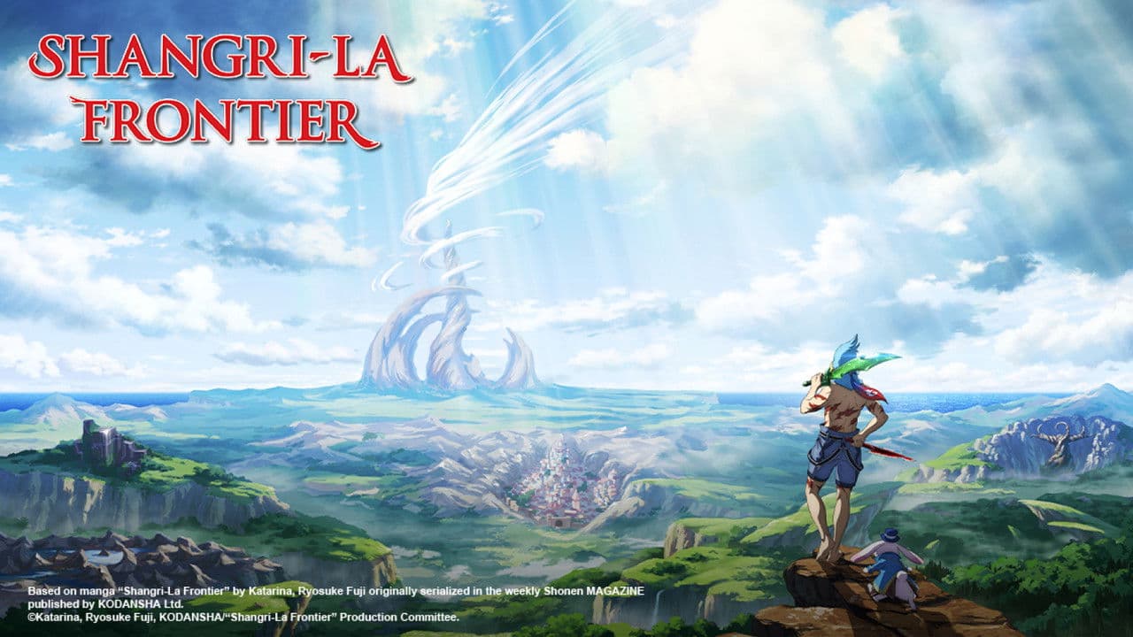 Shangri-La Frontier — backdrops with title 1