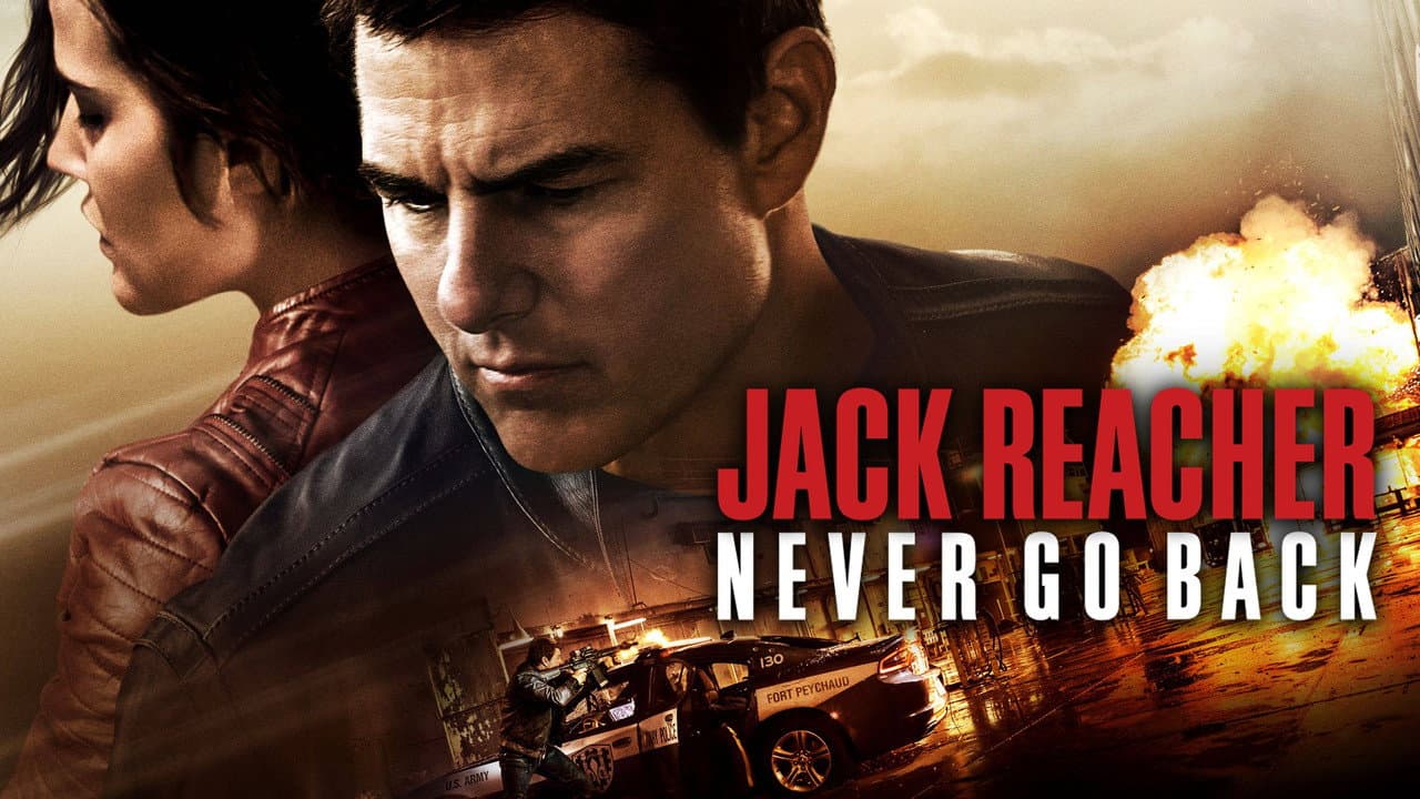 Jack Reacher: Never Go Back — backdrops with title 2