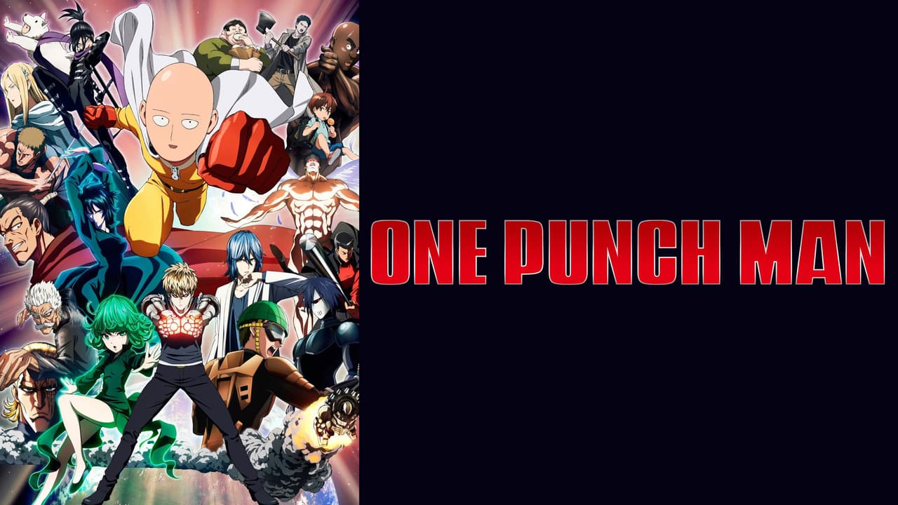 One-Punch Man — backdrops with title 8