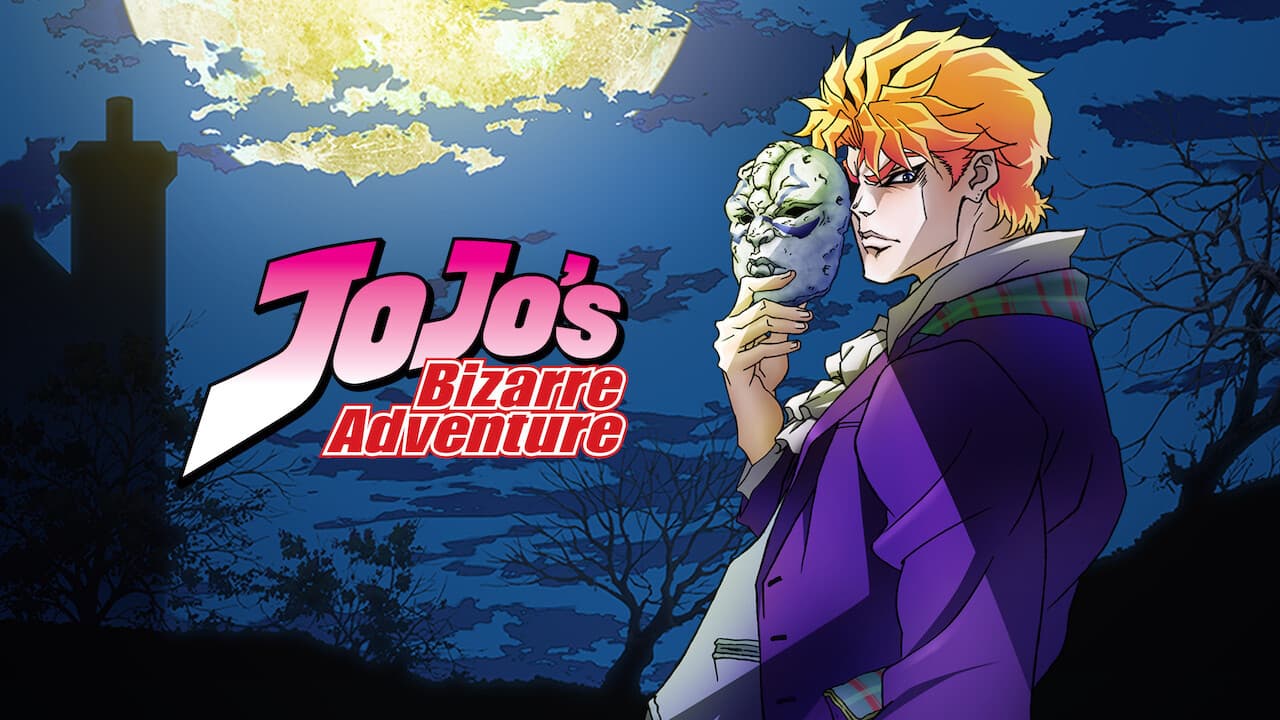 JoJo's Bizarre Adventure — backdrops with title 3