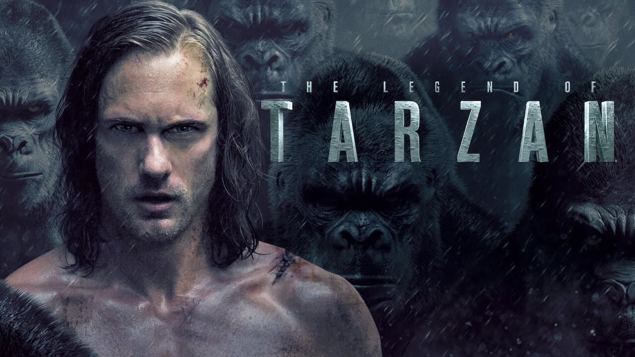 The Legend of Tarzan — backdrops with title 2