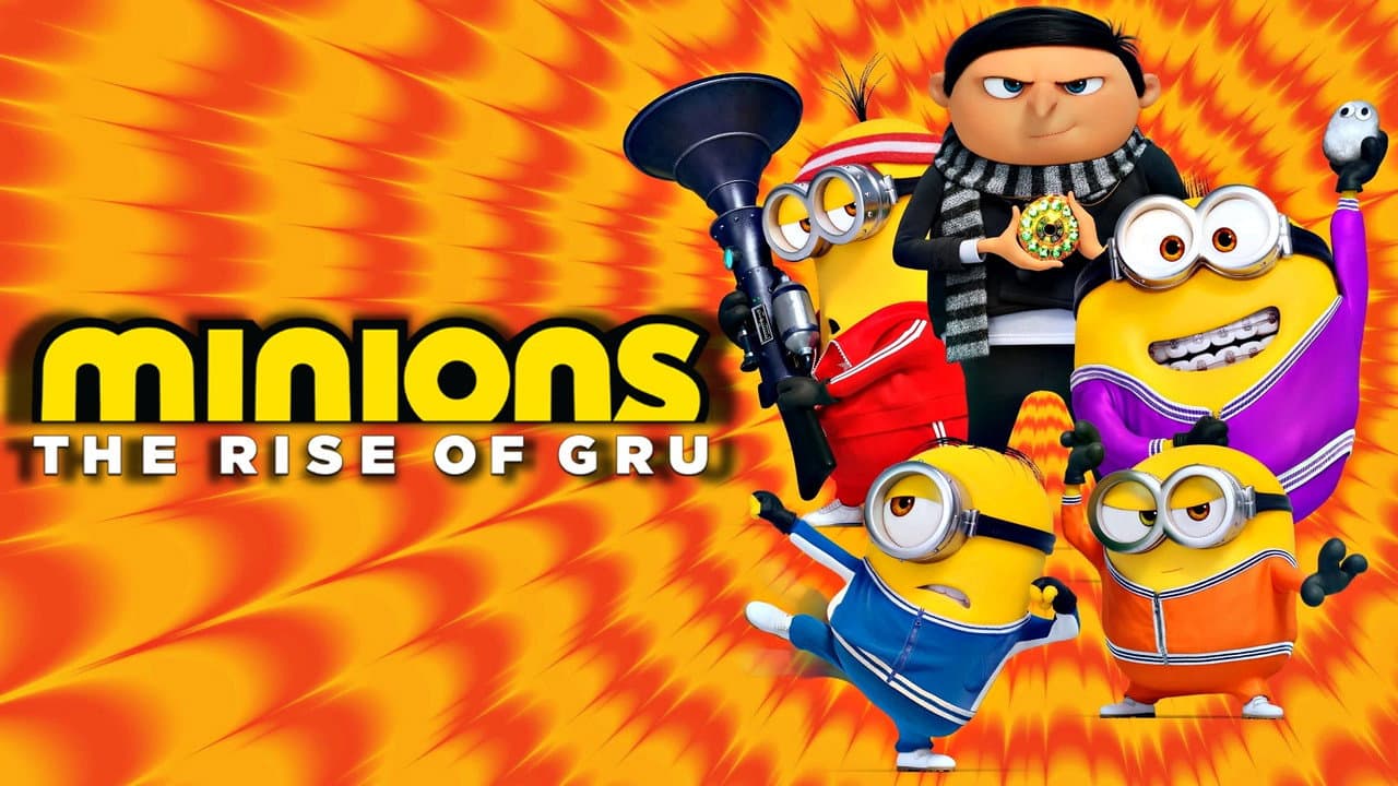 Minions: The Rise of Gru — backdrops with title 7
