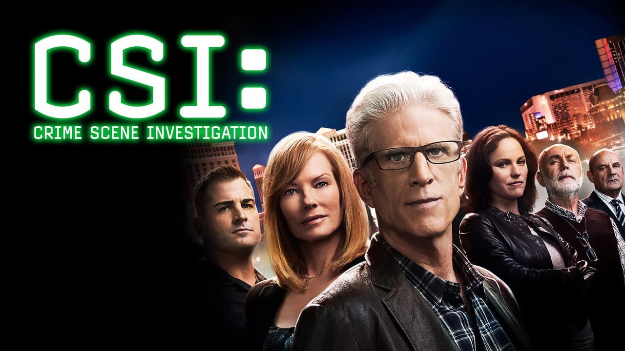 CSI: Crime Scene Investigation — backdrops with title 4