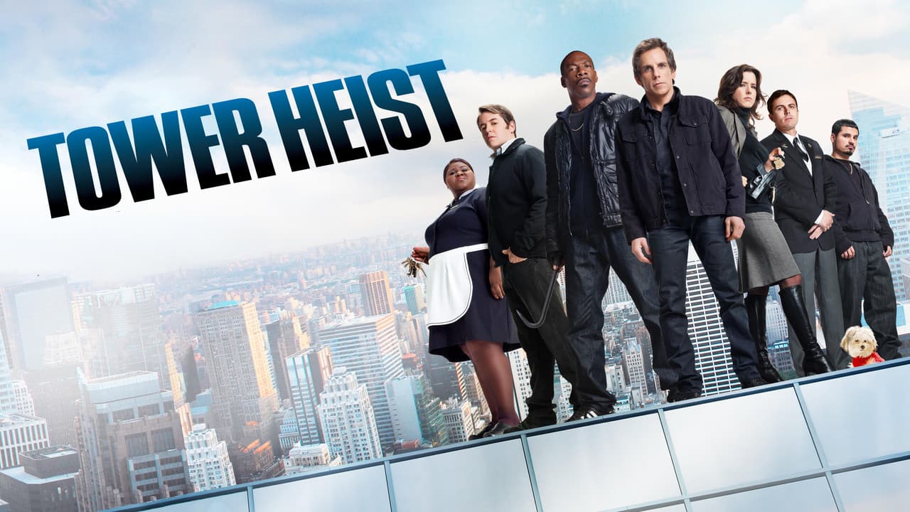 Tower Heist — backdrops with title 1