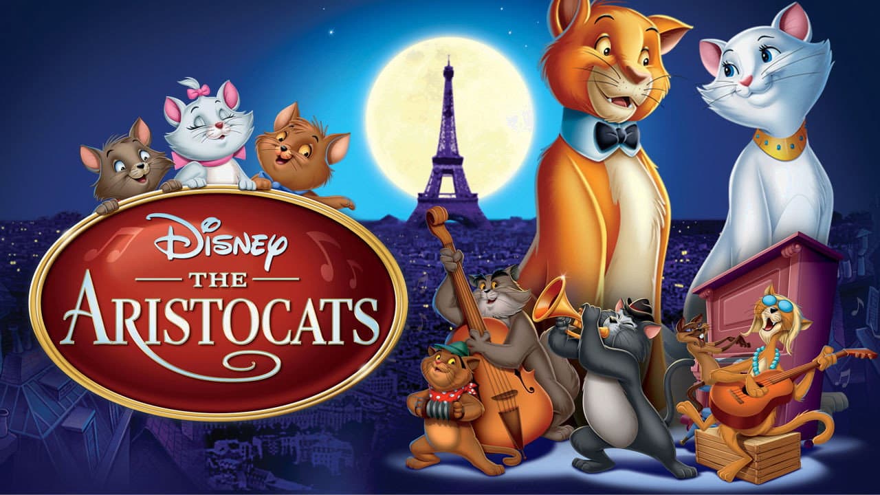 The Aristocats — backdrops with title 3