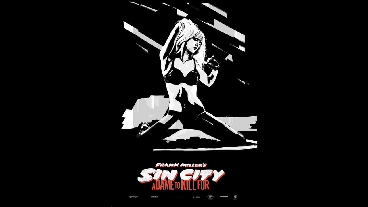 Sin City: A Dame to Kill For — backdrops with title 3