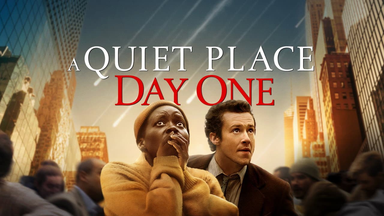 A Quiet Place: Day One — backdrops with title 2