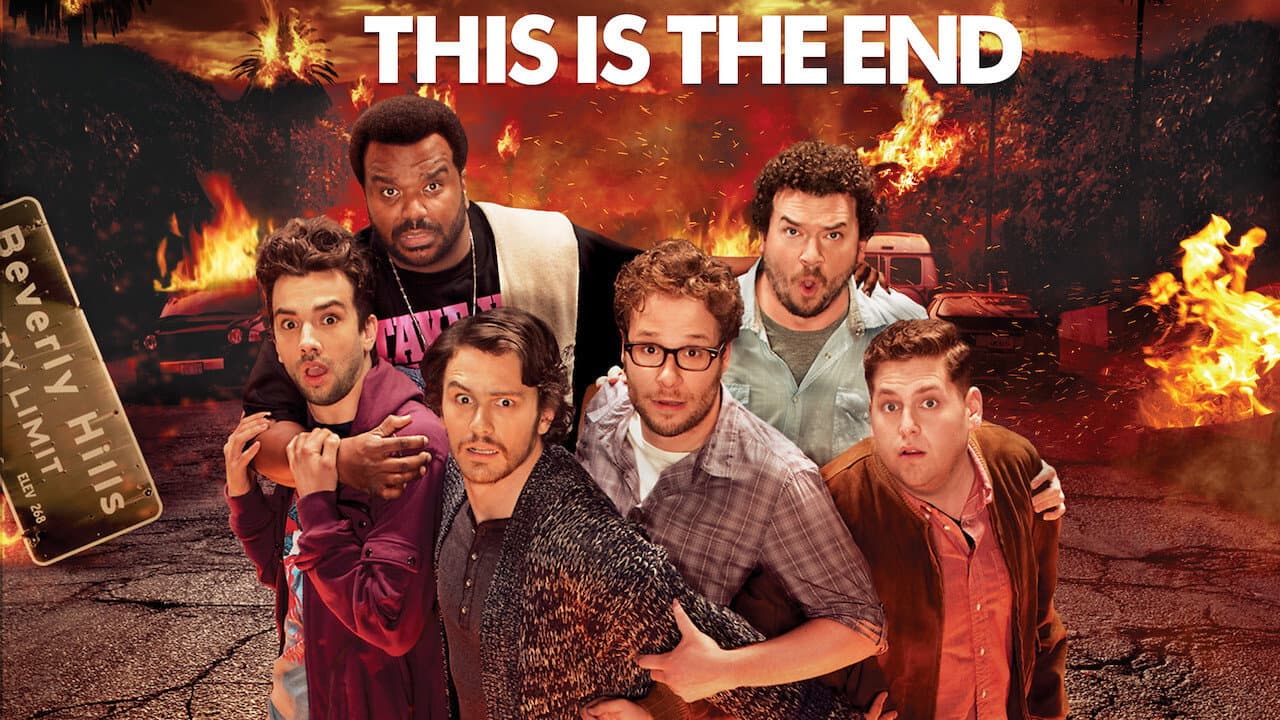 This Is the End — backdrops with title 2