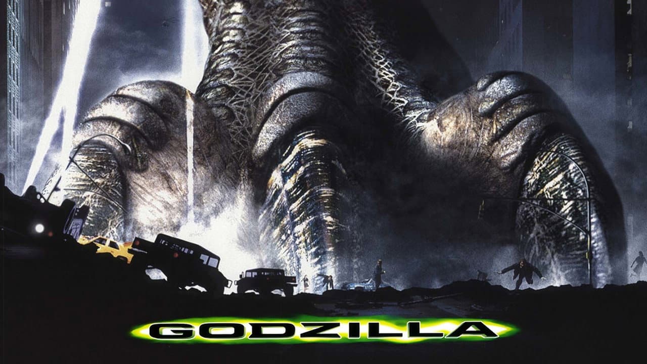 Godzilla — backdrops with title 1