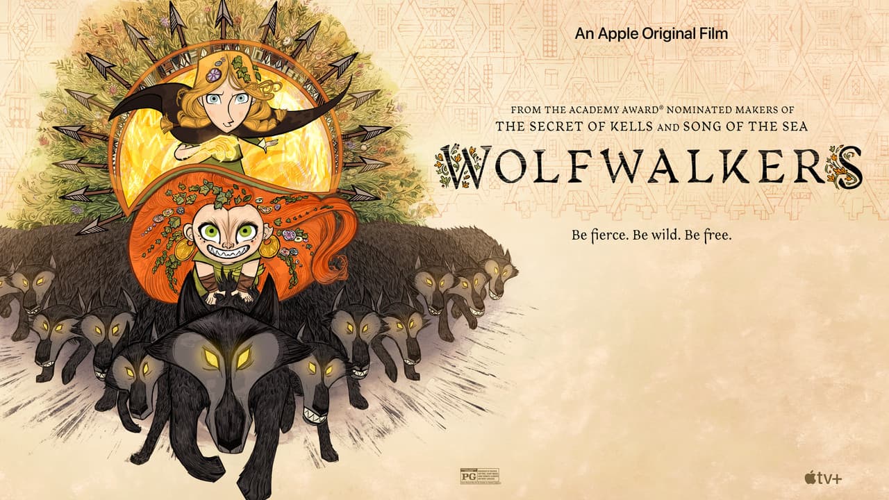 Wolfwalkers — backdrops with title 4