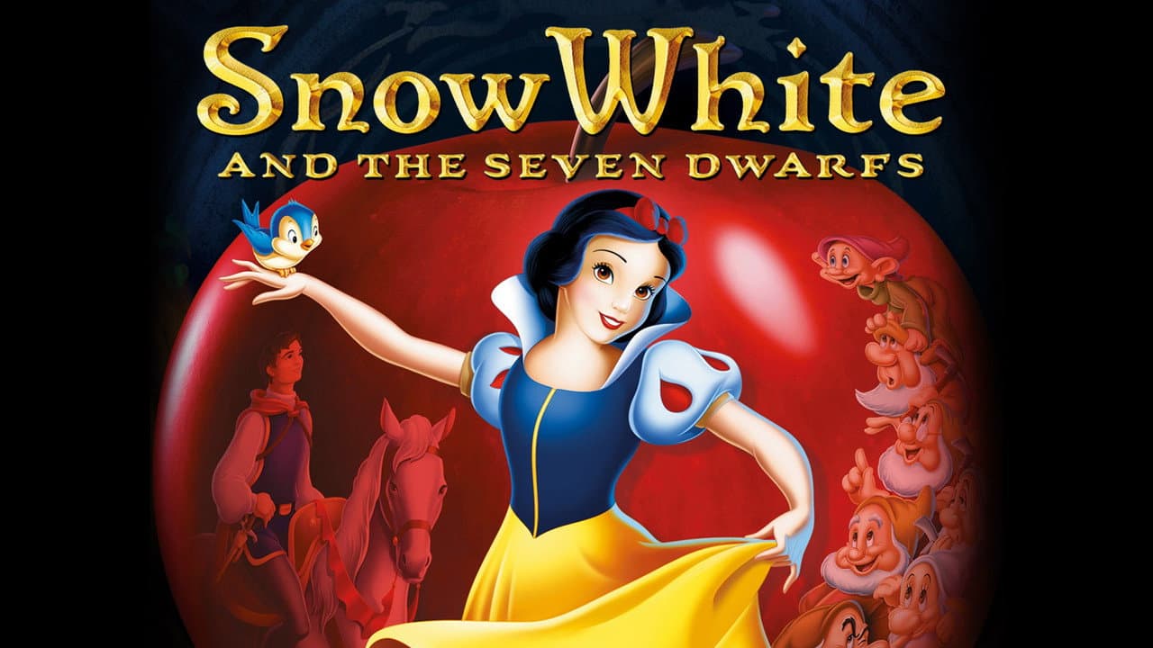 Snow White and the Seven Dwarfs — backdrops with title 6