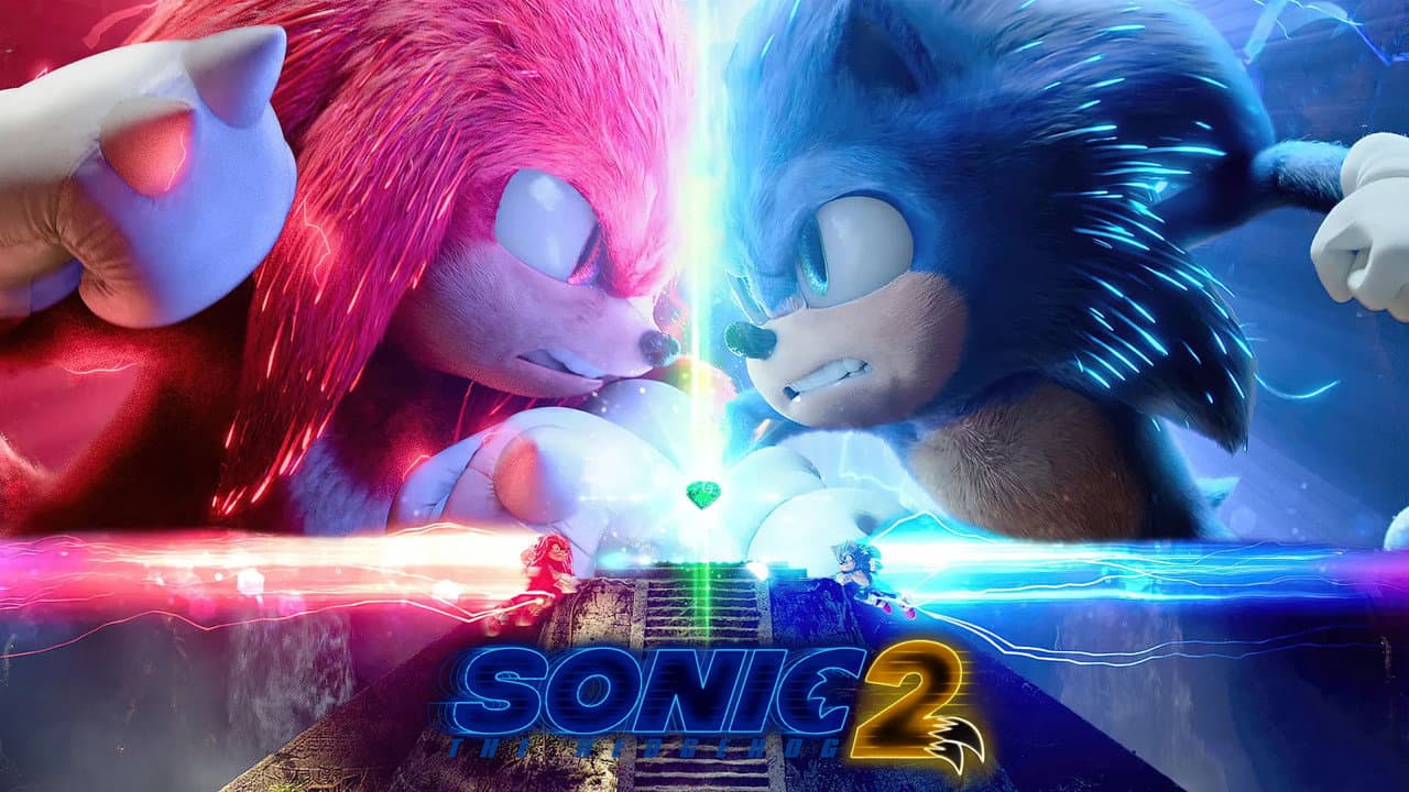 Sonic the Hedgehog 2 — backdrops with title 4