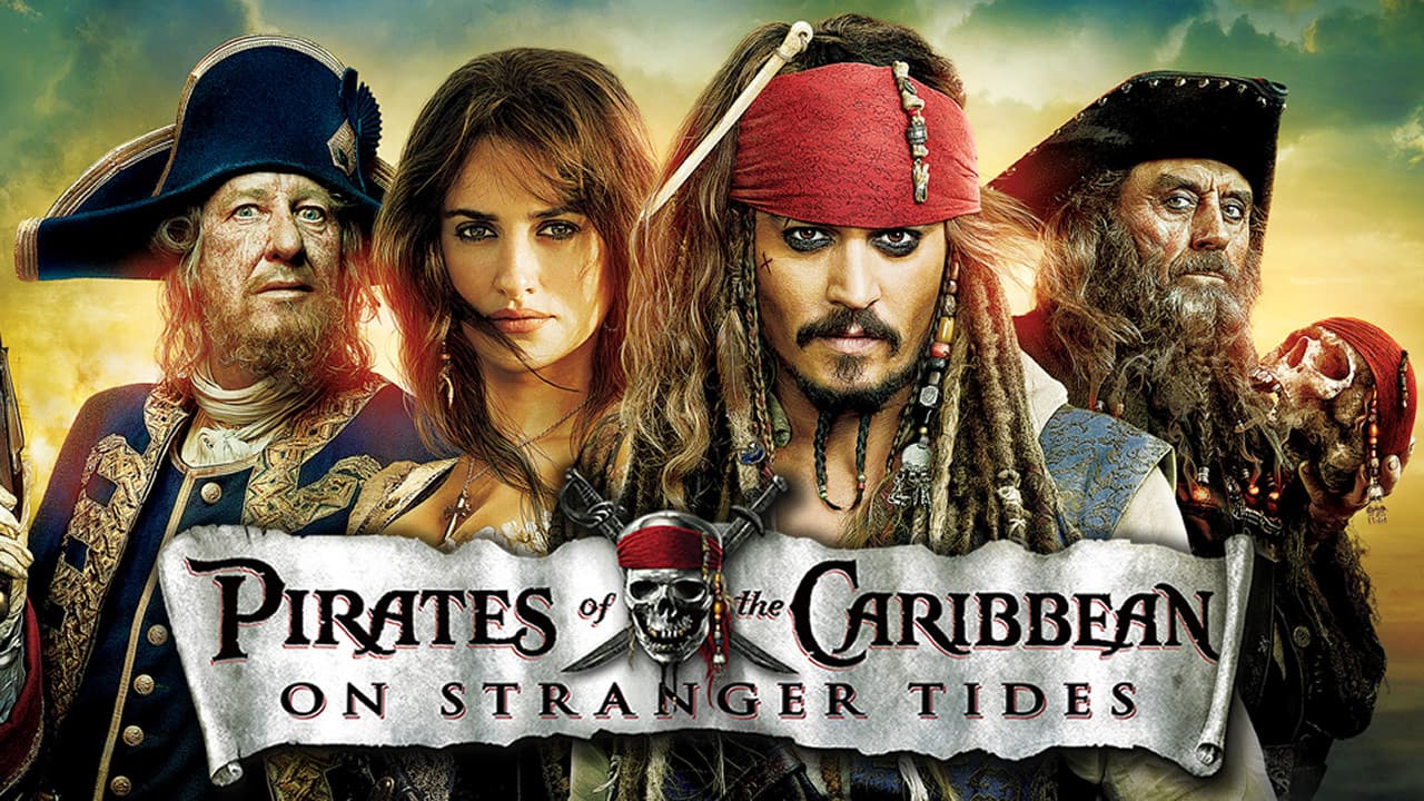 Pirates of the Caribbean: On Stranger Tides — backdrops with title 4