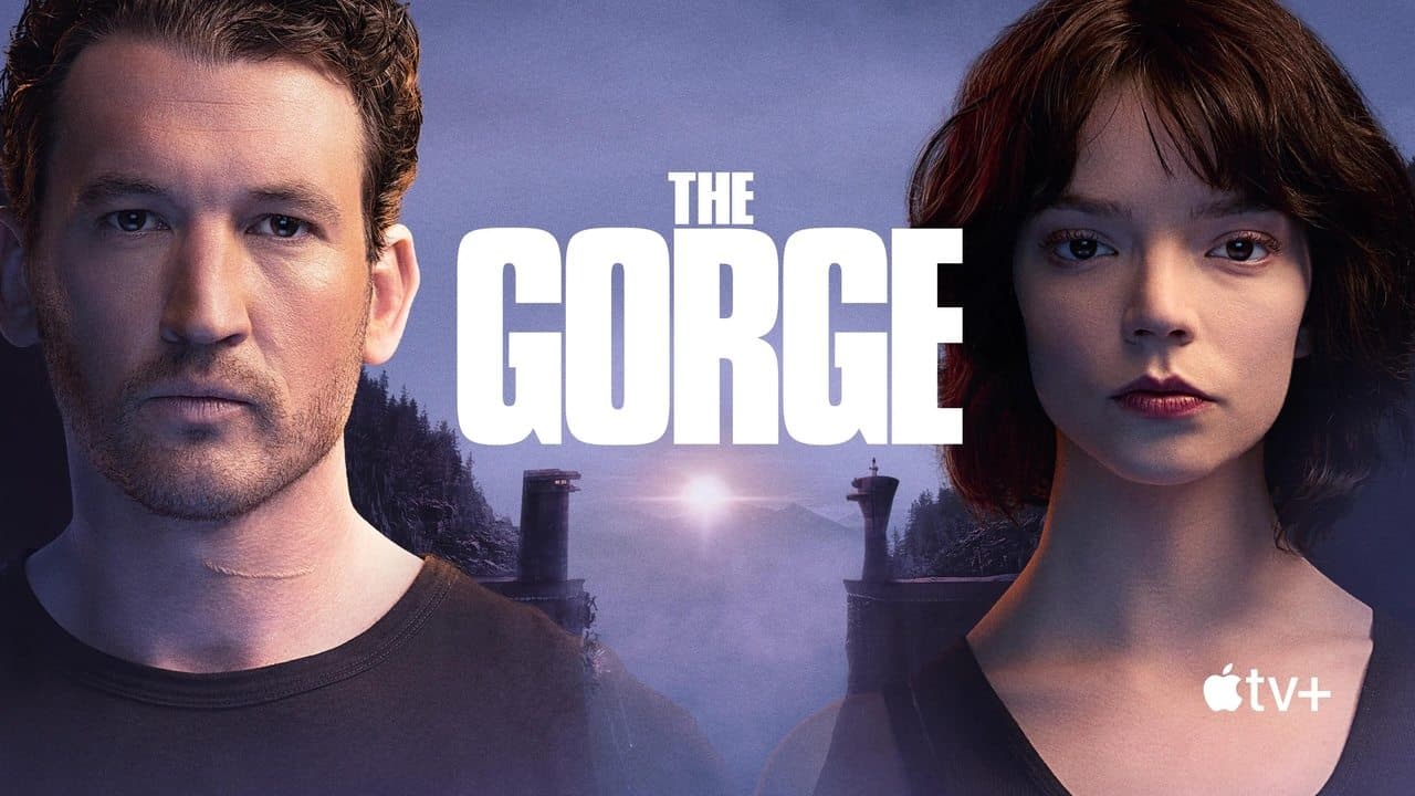 The Gorge — backdrops with title 1