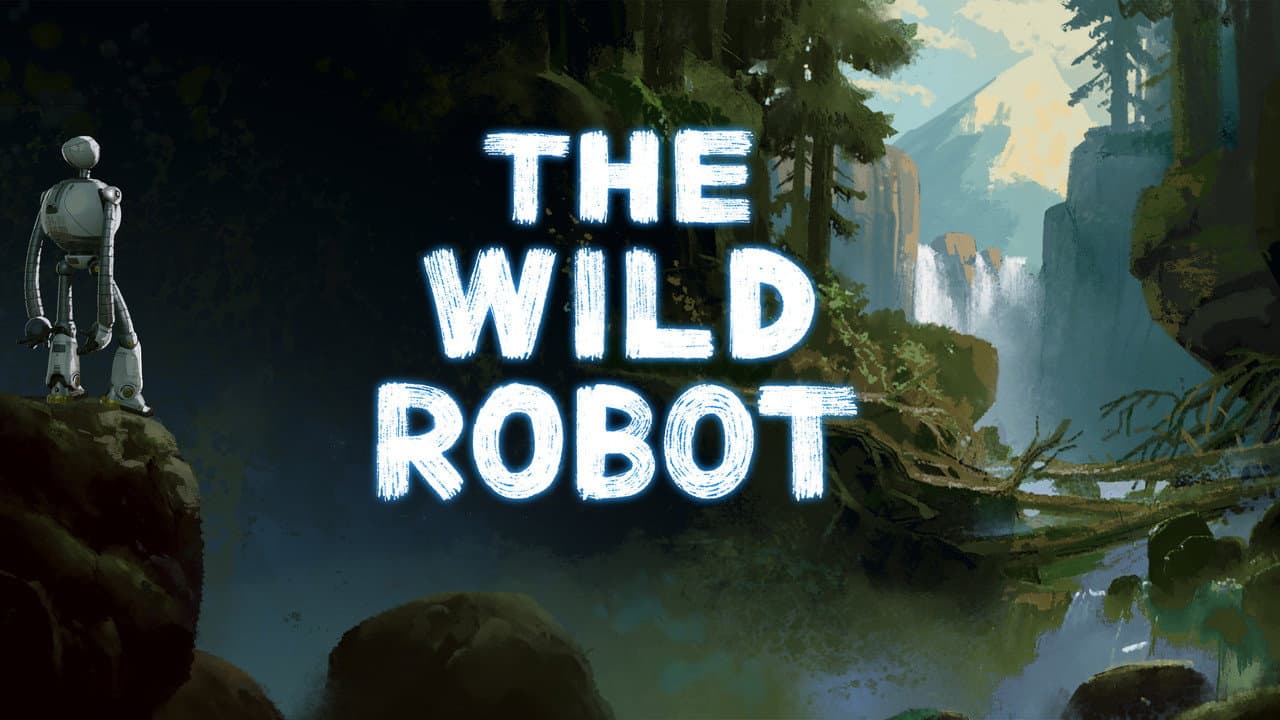 The Wild Robot — backdrops with title 5