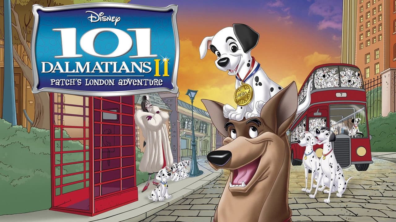 101 Dalmatians II: Patch's London Adventure — backdrops with title 3