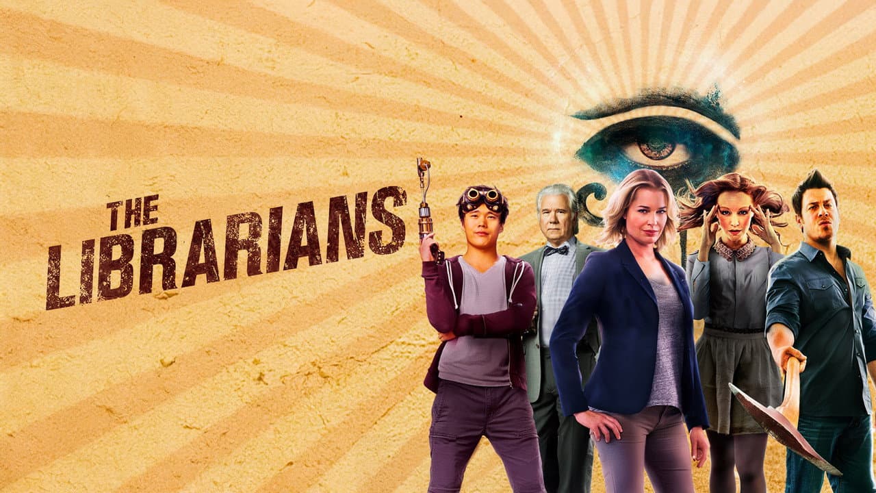 The Librarians — backdrops with title 2