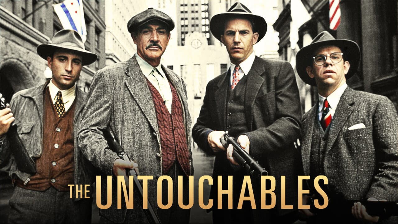 The Untouchables — backdrops with title 2