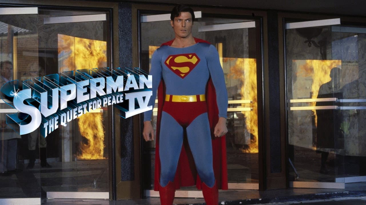 Superman IV: The Quest for Peace — backdrops with title 3