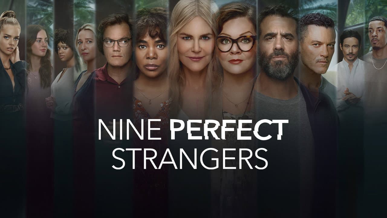 Nine Perfect Strangers — backdrops with title 8
