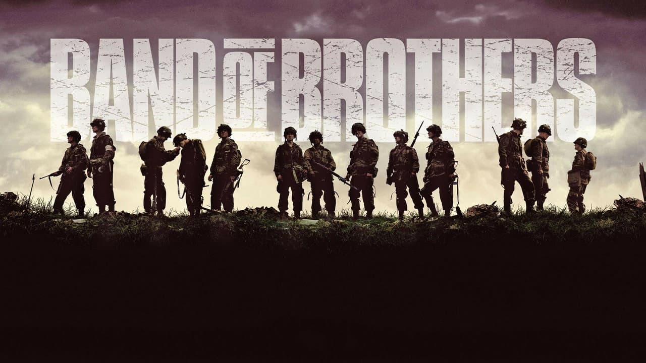 Band of Brothers — backdrops with title 5