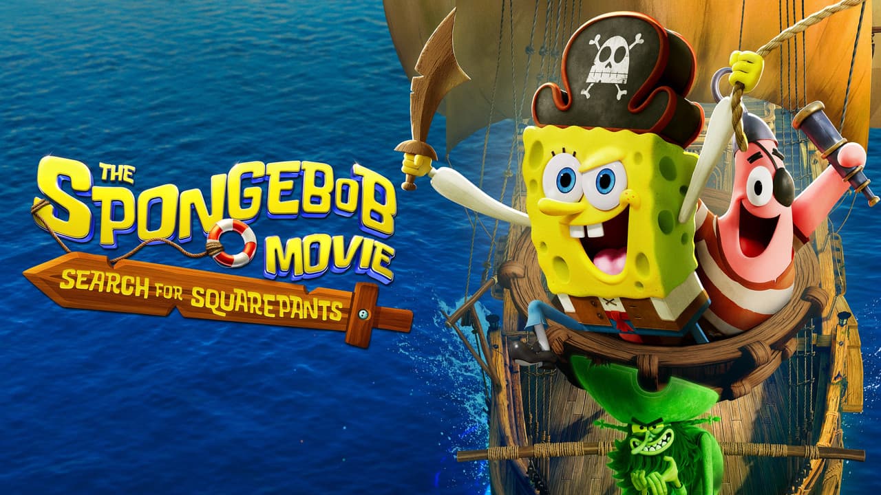 The SpongeBob Movie: Search for SquarePants — backdrops with title 1