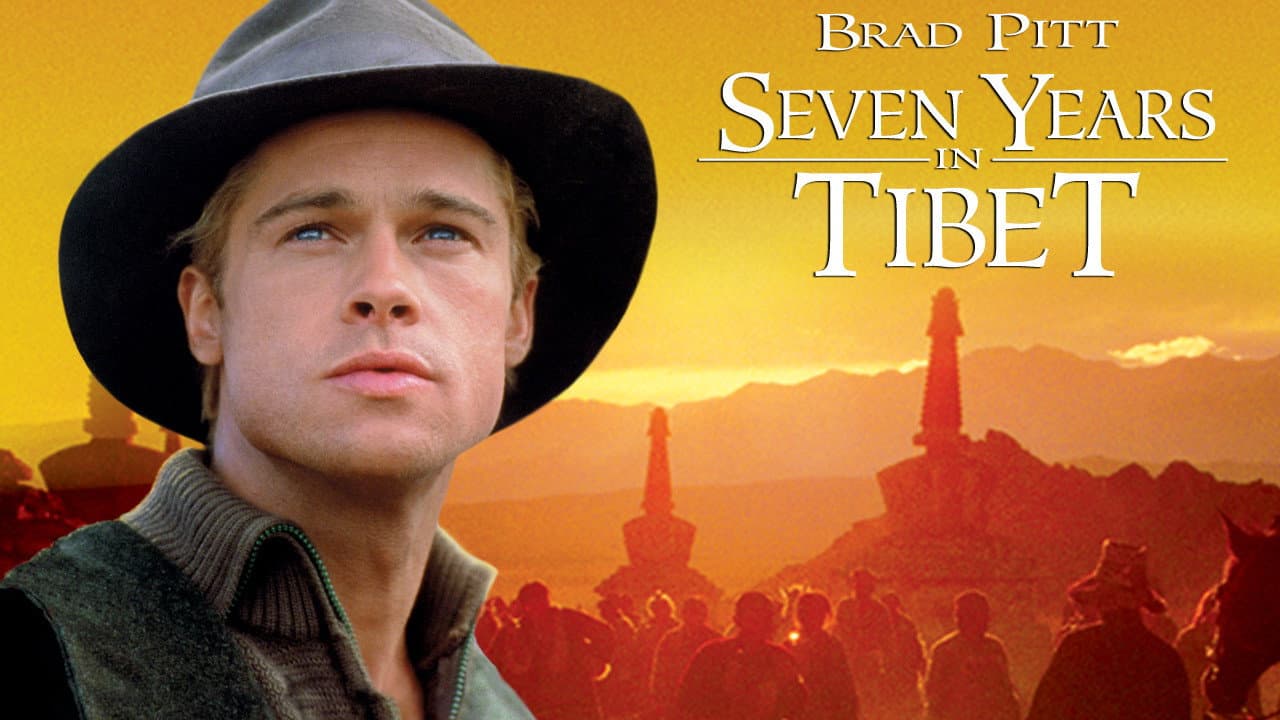 Seven Years in Tibet — backdrops with title 7