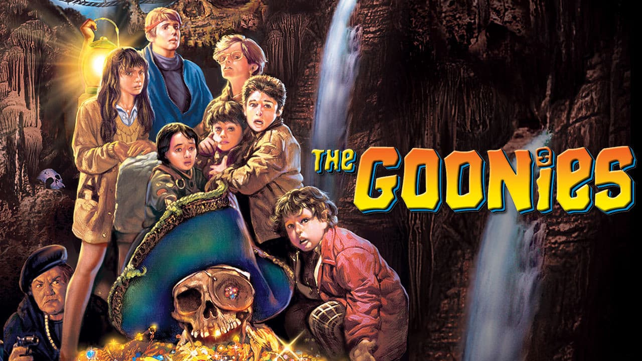 The Goonies — backdrops with title 3