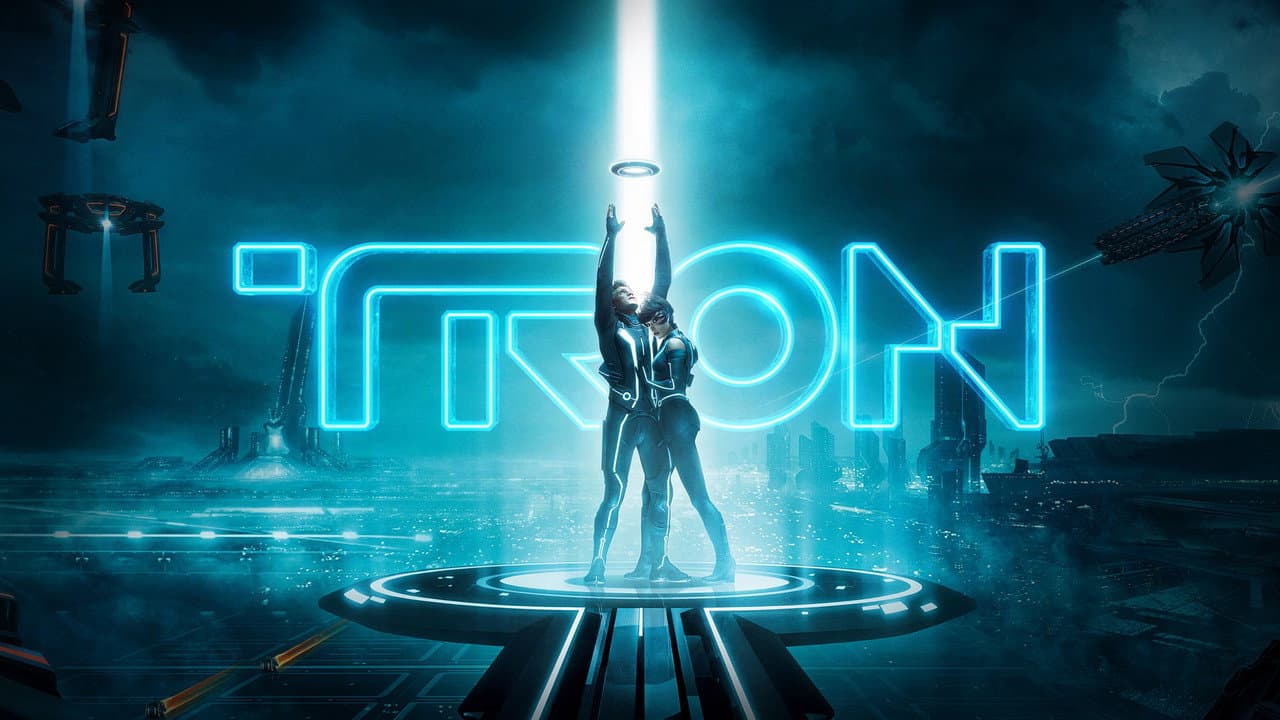 TRON: Legacy — backdrops with title 2