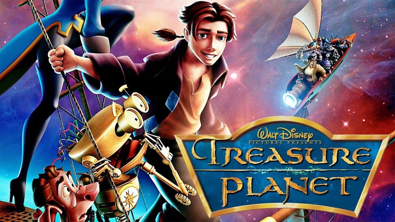 Treasure Planet — backdrops with title 2