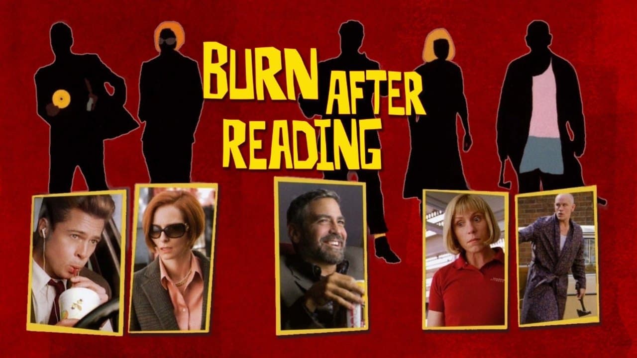 Burn After Reading — backdrops with title 1