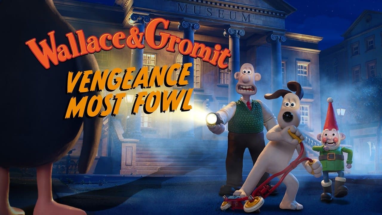 Wallace & Gromit: Vengeance Most Fowl — backdrops with title 1