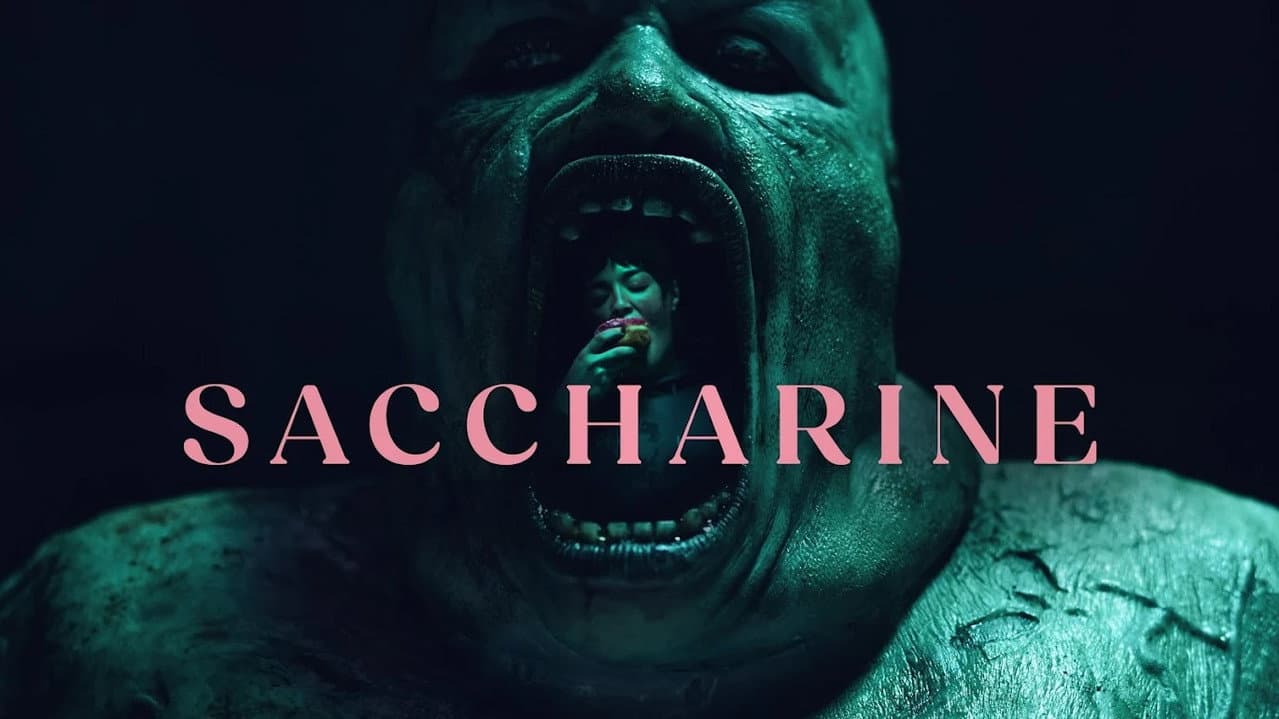 Saccharine — backdrops with title 1