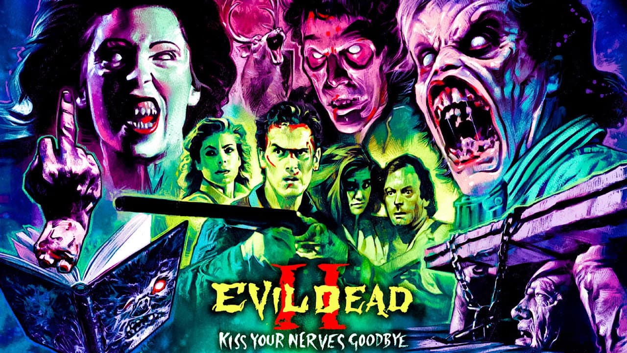 Evil Dead II — backdrops with title 6