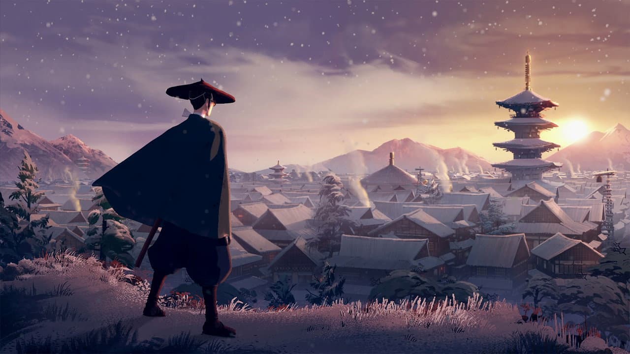 BLUE EYE SAMURAI — backdrops 2
