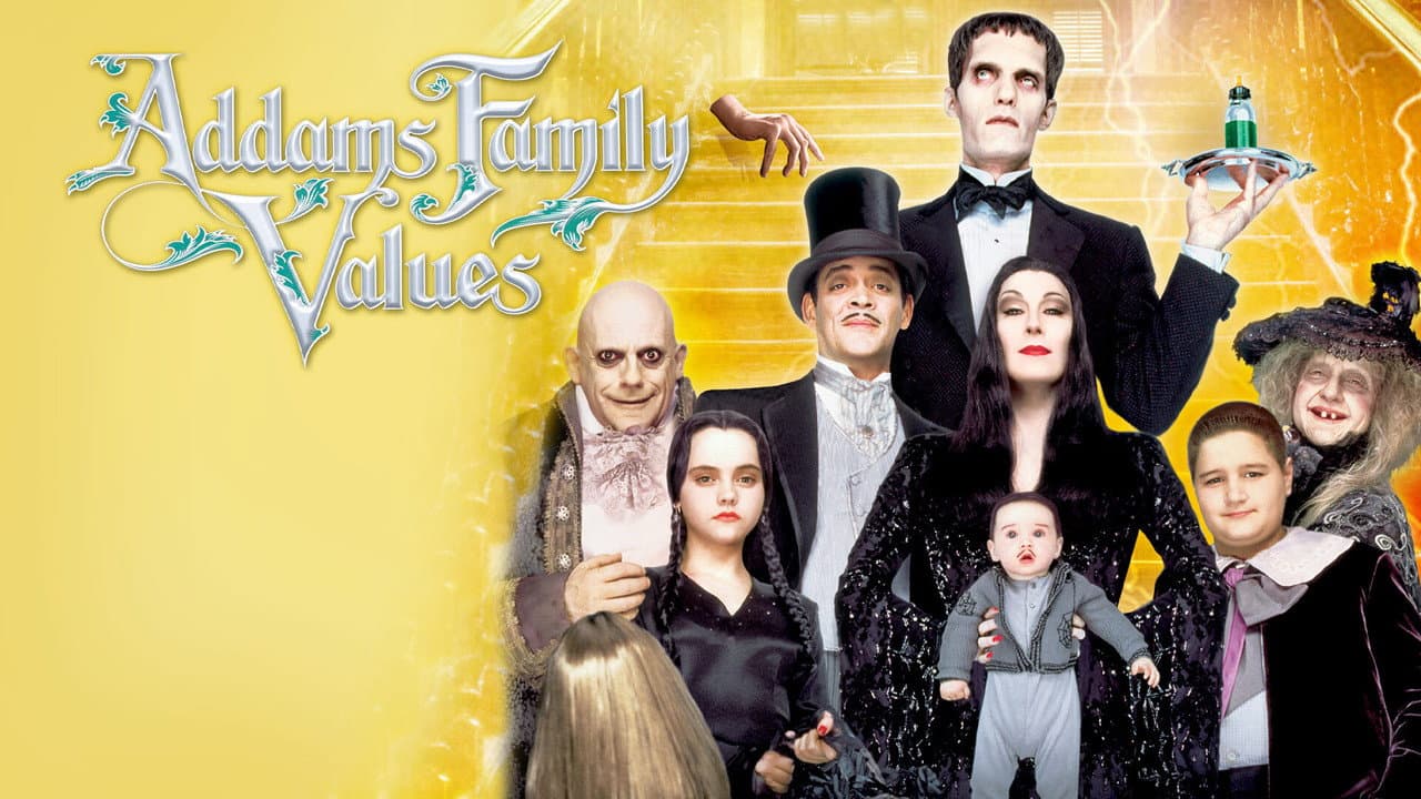 Addams Family Values — backdrops with title 4