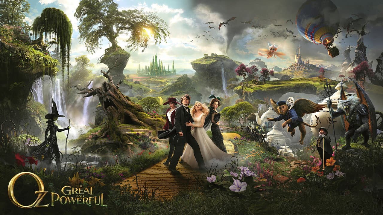 Oz the Great and Powerful — backdrops with title 5