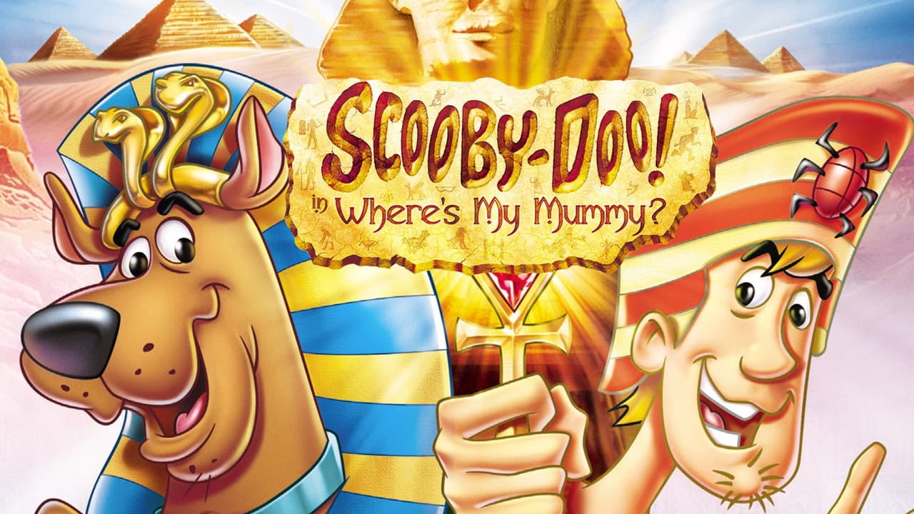 Scooby-Doo! in Where's My Mummy? — backdrops with title 2