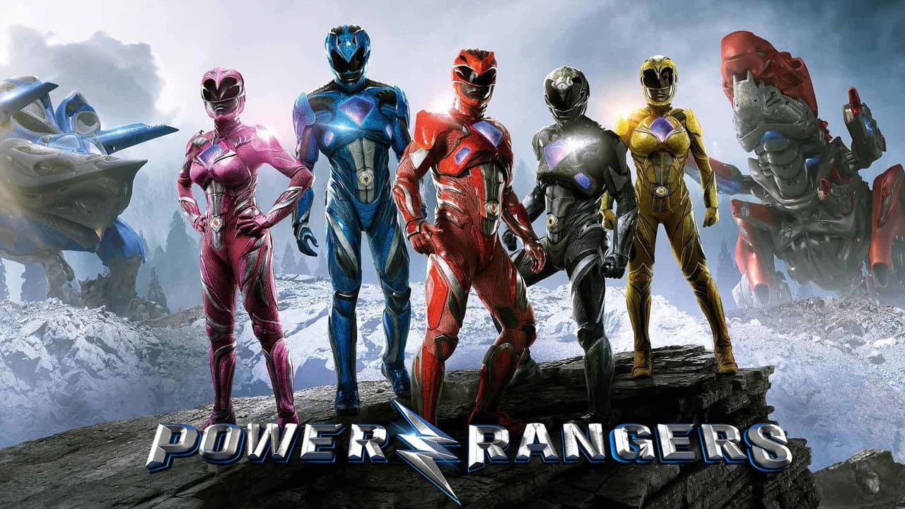 Power Rangers — backdrops with title 3