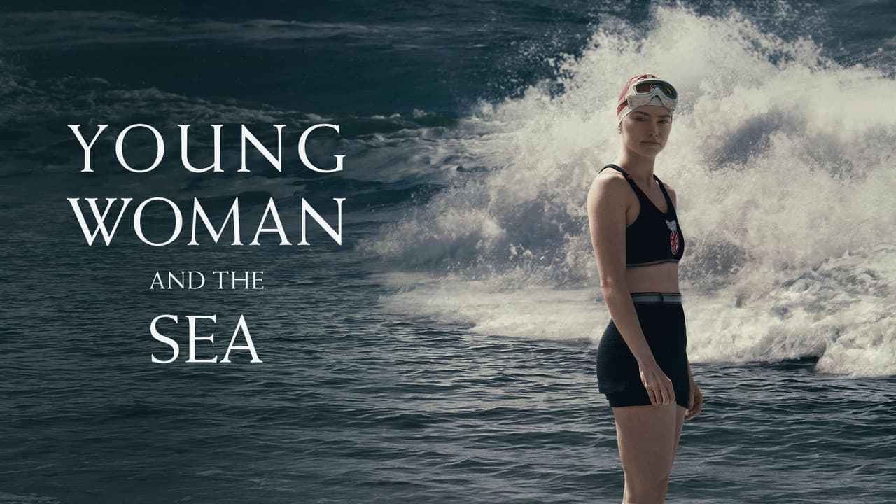 Young Woman and the Sea — backdrops with title 4