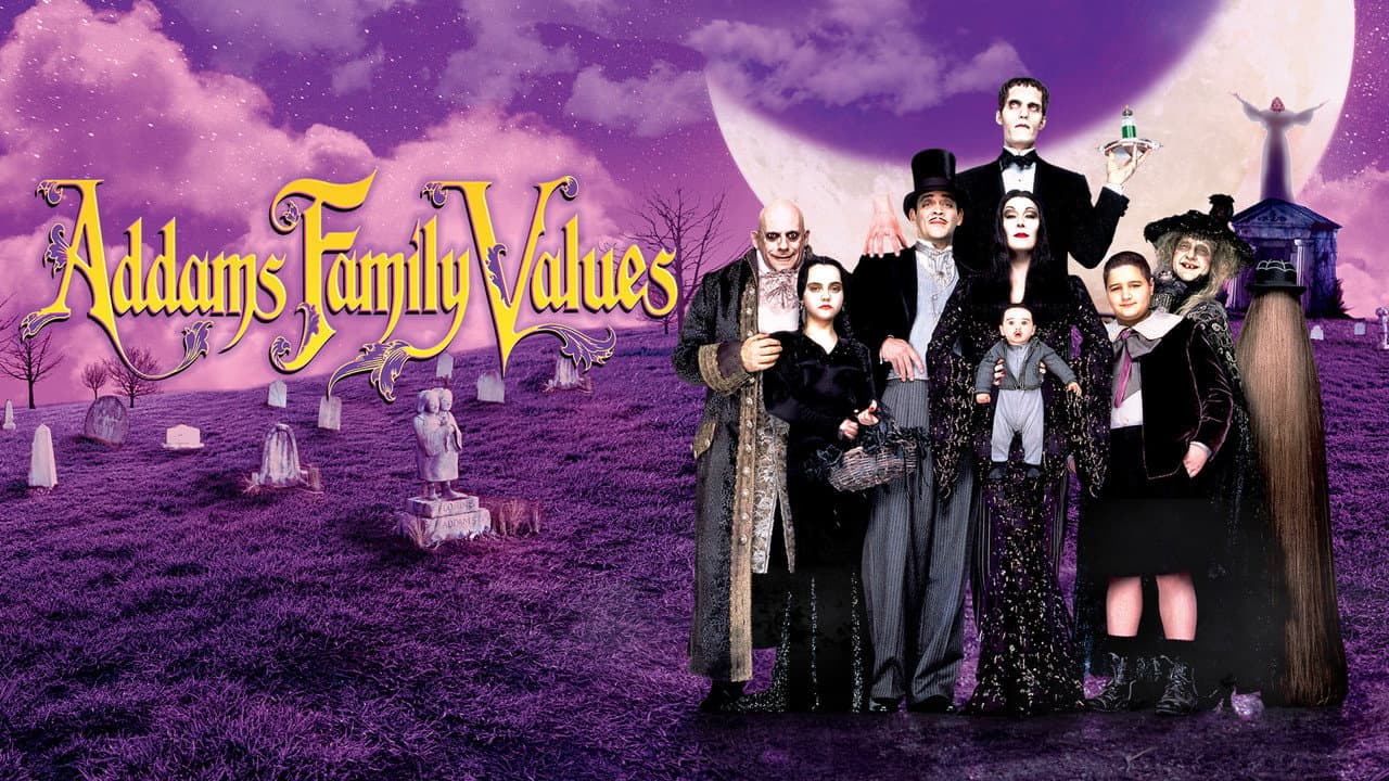 Addams Family Values — backdrops with title 3